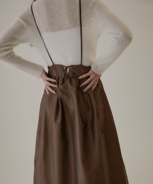 【ZOZOTOWN限定】サスペンダーハイウエストスカート