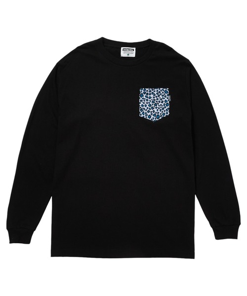 DOUBLE STEAL（ダブルスティール）の「柄ポケット 長袖Tシャツ（Tシャツ/カットソー・メンズ・ブラック系その他/ホワイト系その他2/ブラック系その他2/ホワイト系その他・LARGE/X-LARGE/MEDIUM）」の19枚目の写真