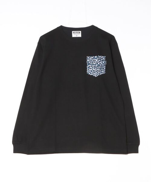 DOUBLE STEAL（ダブルスティール）の「柄ポケット 長袖Tシャツ（Tシャツ/カットソー・メンズ・ブラック系その他/ホワイト系その他2/ブラック系その他2/ホワイト系その他・LARGE/X-LARGE/MEDIUM）」の17枚目の写真