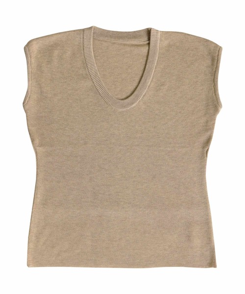 OSYAREVO(オシャレボ)の「ニット Tシャツ トップス(Tシャツ/カットソー・レディース・ミックスグレー/ブラック/ベージュ/ホワイト・FREE)」の21枚目の写真
