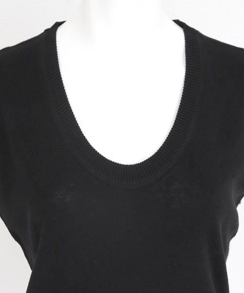 OSYAREVO(オシャレボ)の「ニット Tシャツ トップス(Tシャツ/カットソー・レディース・ミックスグレー/ブラック/ベージュ/ホワイト・FREE)」の11枚目の写真