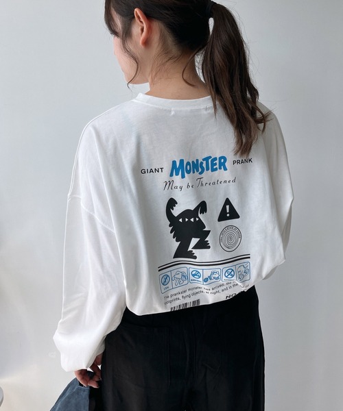 アズノウアズデワン カラフルロンT しょうが 新品