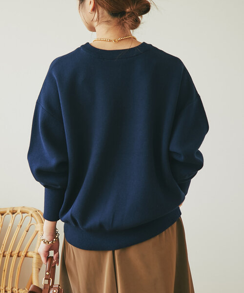 ★タグ付き未使用★定価3.2万★日本製★ ピノーレ　ツイードデザインニット タグ付未使用品 アンドバイピンキーアンドダイアン サマーニット