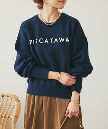 un dix cors（アンディコール）の「《リラクシーに着られる》PISCATAWAYロゴニット（ニット/セーター）」