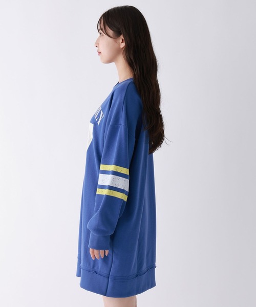 repipi armario（レピピ アルマリオ）の「ユニフォームワンピース（ワンピース・キッズ・ブルー/アイボリー/スミクロ・SMALL/MEDIUM/LARGE）」の17枚目の写真