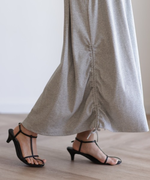 HUG.U（ハグユー）の「メッシュニット×ワンピ「2点セット」（ワンピース・レディース・ブラック/ホワイト/ライム・FREE）」の20枚目の写真