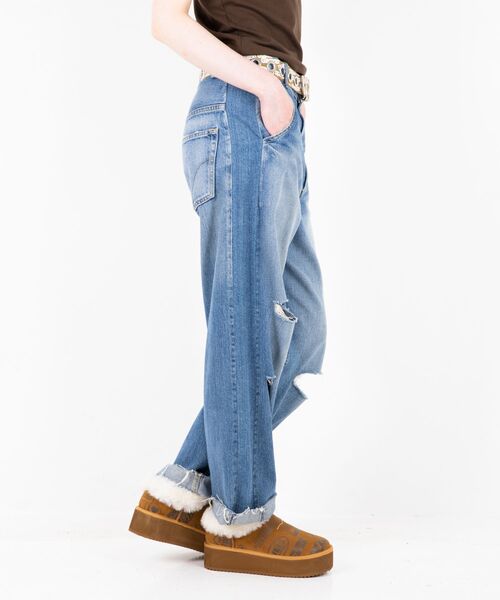 ヒステリックグラマー キュロットデニムパンツ ヒステリックグラマーHYSTERIC GLAMOUR コットンウォッシュ
