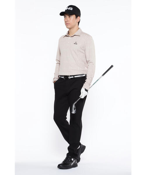 【ホワイト】全方向ストレッチTCツイル5ポケットストレートパンツ <NATIVE> (MENS) セール】【PING APPAREL】全方向ストレッチTCツイル5ポケット