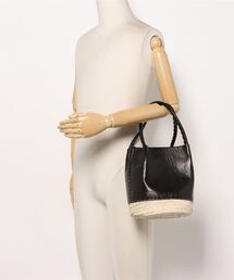 ワランワヤン レザーかごバッグ ノスノス オフ白 HOUSE OF LOTUS warangwayan Morocco/ワランワヤンモロッコ】ノスノスバッグL