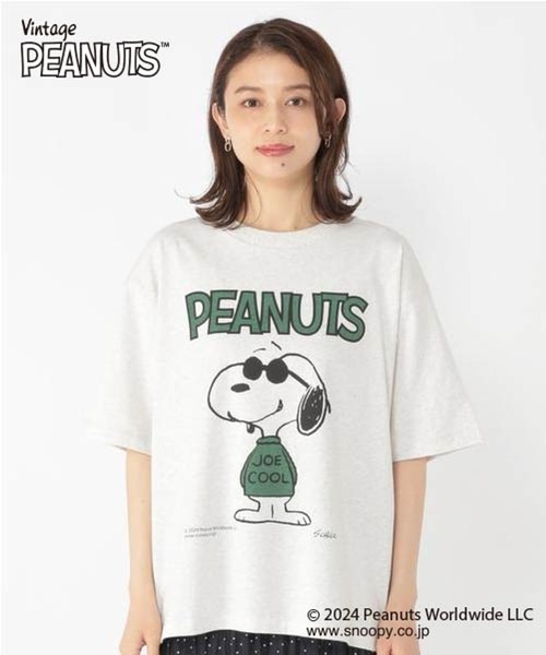 セール】【SNOOPYコラボ】プリントTシャツ（Tシャツ/カットソー