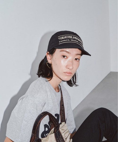 THEATRE PRODUCTS（シアタープロダクツ）の「THEATREPRODUCTSロゴ刺繍キャップ（キャップ・レディース・ブラック/グリーン/パープル・FREE）」の10枚目の写真