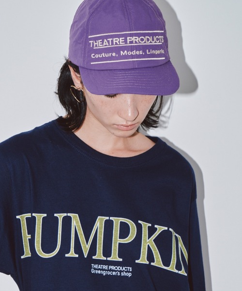 THEATRE PRODUCTS - シアタープロダクツ 刺繍トップス THEATREPRODUCTSロゴ刺繍キャップ（キャップ）｜THEATRE