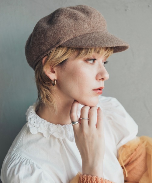 ORIENT（オリエント）の「NALLY【ﾅﾘｰ】（キャップ・レディース・モカ/グレー/ブラック・FREE）」の6枚目の写真