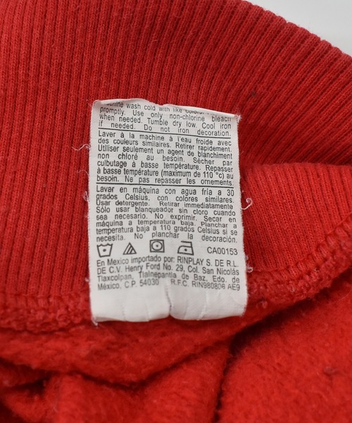 Champion（チャンピオン）の「【ヴィンテージ古着】Champion ロゴ刺繍 パーカー（パーカー・メンズ・レッド・MEDIUM）」の9枚目の写真