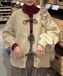 INTER FACTORY(インターファクトリー)のちょこび - 2wayリボンニットカーデ made in INTER FACTORY