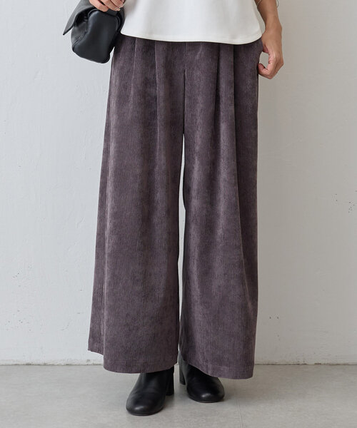 BEARDSLEY（ビアズリー）の「ソフトコーデュロイバギーパンツ（その他