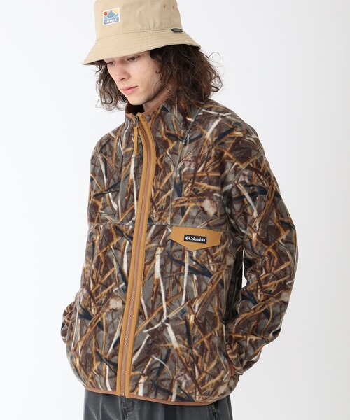Columbia（コロンビア）の「Columbia／メンズ ストームクレストロード ジャケット フリース／コロンビア（ブルゾン・メンズ・ブラック/ブラウン/ウッドランド/ホワイト/グリーン/グレー/ブラウン系その他/ストーン・M/L/S/XL）」の6枚目の写真