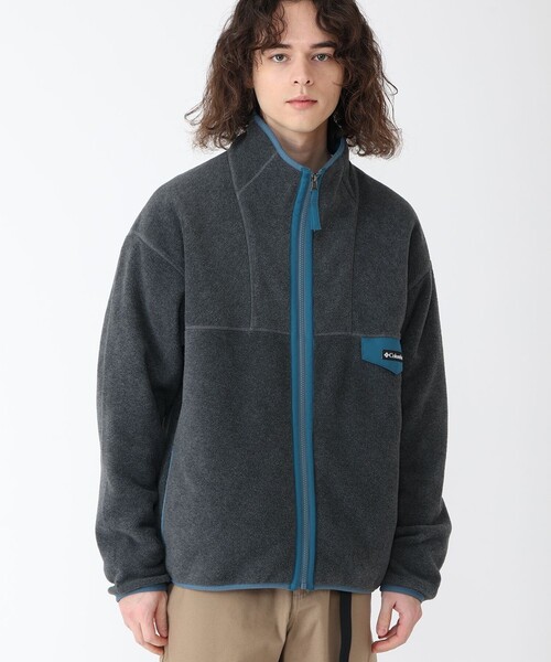 Columbia（コロンビア）の「Columbia／メンズ ストームクレストロード ジャケット フリース／コロンビア（ブルゾン・メンズ・ブラック/ブラウン/ウッドランド/ホワイト/グリーン/グレー/ブラウン系その他/ストーン・M/L/S/XL）」の4枚目の写真