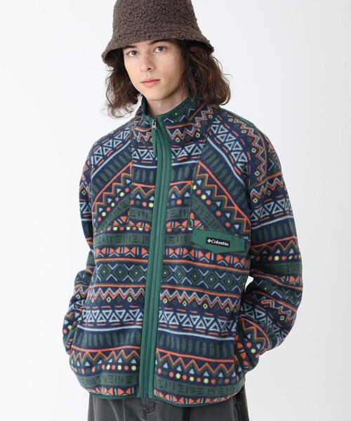 Columbia（コロンビア）の「Columbia／メンズ ストームクレストロード ジャケット フリース／コロンビア（ブルゾン・メンズ・ブラック/ブラウン/ウッドランド/ホワイト/グリーン/グレー/ブラウン系その他/ストーン・M/L/S/XL）」の7枚目の写真