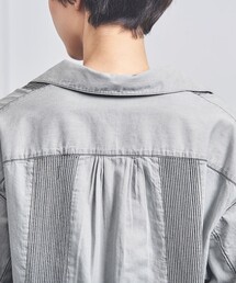Pheeta（フィータ）の「＜Pheeta＞Trinity ブラックデニムスキッパー 