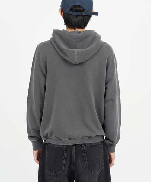 PULP/417EDIFICE(パルプフォーワンセブンエディフィス)の「フェードブラック ジップフーディ(パーカー・メンズ・チャコールグレー・MEDIUM/LARGE)」の11枚目の写真