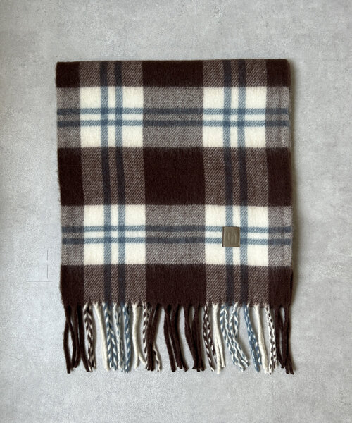 Thevon（ゼボン）の「ボリュームカラーマフラー（マフラー・レディース・モカ/ライトグレー/ブラウン/オフホワイト・FREE）」の22枚目の写真