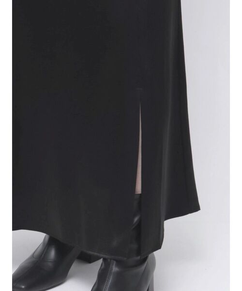 LAGUNAMOON（ラグナムーン）の「ハンマーサテンナロースカート（スカート・レディース・ライトグレー/ブラック・SMALL/MEDIUM）」の9枚目の写真