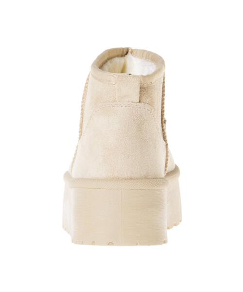 INGNI（イング）の「厚底ムートンブーツ（ブーツ・レディース・ベージュ/ブラック・S/M/L/LL）」の11枚目の写真