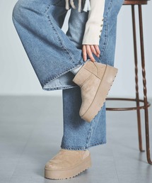 INGNI | 厚底ムートンブーツ(ブーツ)