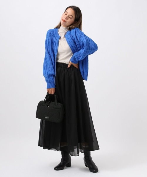 BAYFLOW（ベイフロー）の「[リニューアルして登場!!]カタオシボストン2（ハンドバッグ・レディース・ブラック/ブルー/グレイッシュベージュ・FREE）」の9枚目の写真