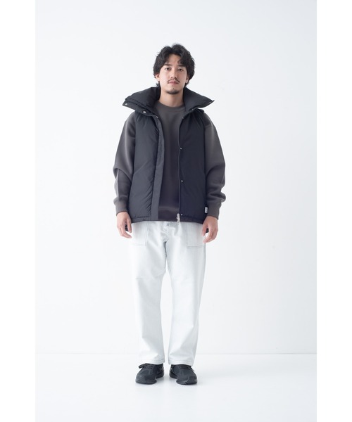 【 KWD / ケーダブルディー 】 KWD STAND COLLAR DOWN VEST / スタンドカラー ダウンベスト（ダウンベスト）｜KWD（ケーダブルディー）