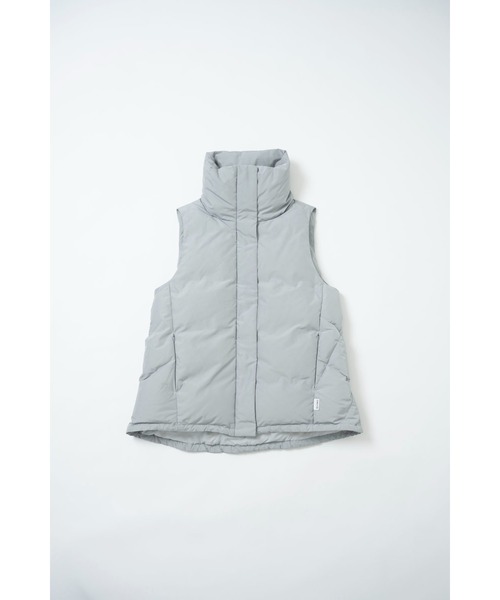 【 KWD / ケーダブルディー 】 KWD STAND COLLAR DOWN VEST / スタンドカラー ダウンベスト（ダウンベスト）｜KWD（ケーダブルディー）
