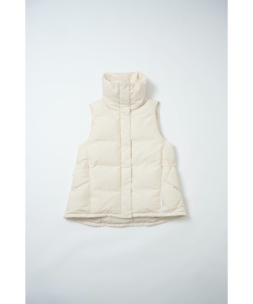 【 KWD / ケーダブルディー 】 KWD STAND COLLAR DOWN VEST / スタンドカラー ダウンベスト（ダウンベスト）｜KWD（ケーダブルディー）