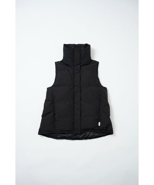 【 KWD / ケーダブルディー 】 KWD STAND COLLAR DOWN VEST / スタンドカラー ダウンベスト（ダウンベスト）｜KWD（ケーダブルディー）