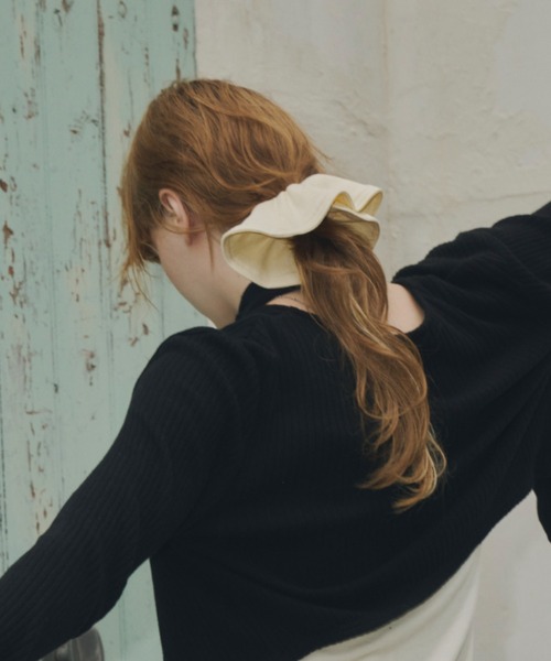セザンヌ コットン シュシュ ２個セット セザンヌ コットン シュシュ 2個セット (SEZANE/ヘア