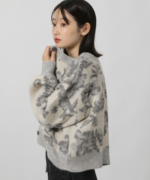 RHC 花柄カーディガン RHC 花柄カーディガン