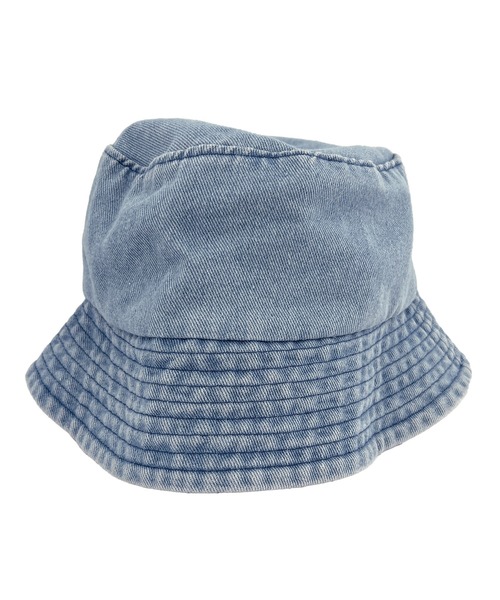 RILY デニムバケハ デニム風つば広バケットハット（ハット）｜Dewlily