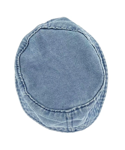 デニム風つば広バケットハット（ハット）｜Dewlily（デュー