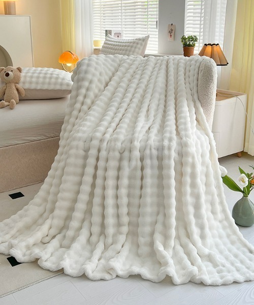 REBALANCE（リバランス）の「ソファーブランケット（ブランケット・メンズ・A/C/D/E/B・ONE SIZE）」の2枚目の写真