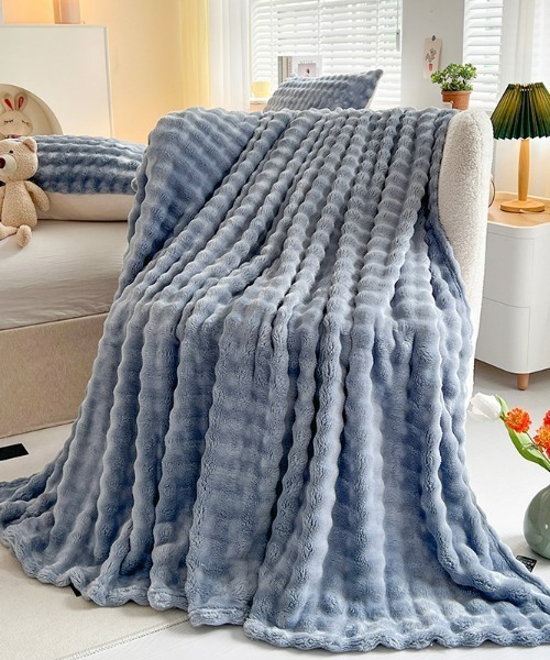 REBALANCE（リバランス）の「ソファーブランケット（ブランケット・メンズ・A/C/D/E/B・ONE SIZE）」の5枚目の写真