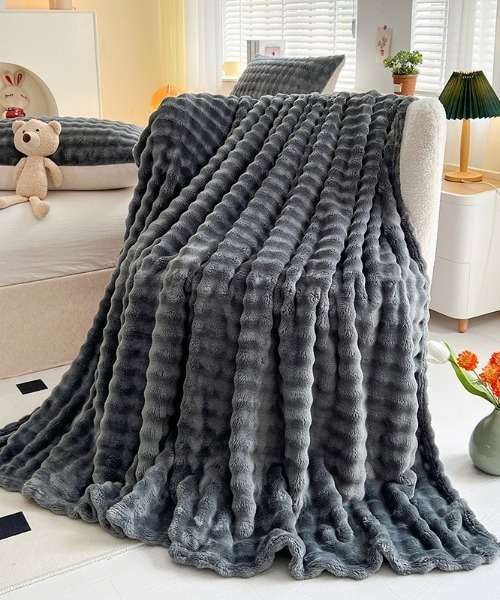 REBALANCE（リバランス）の「ソファーブランケット（ブランケット・メンズ・A/C/D/E/B・ONE SIZE）」の12枚目の写真