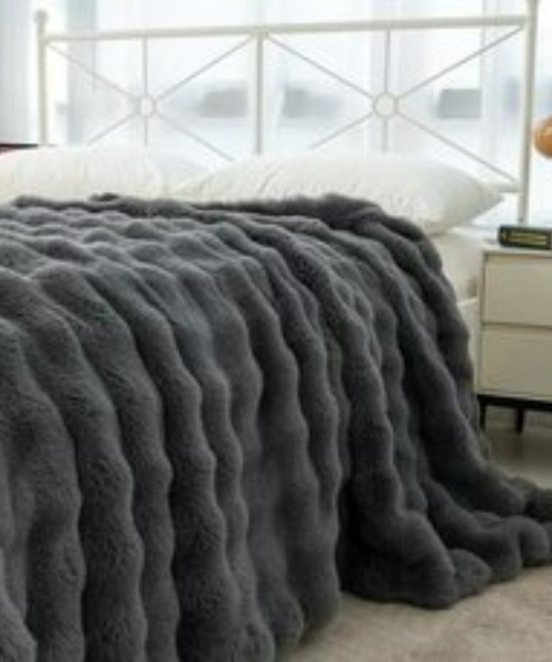 REBALANCE（リバランス）の「ソファーブランケット（ブランケット・メンズ・A/C/D/E/B・ONE SIZE）」の6枚目の写真