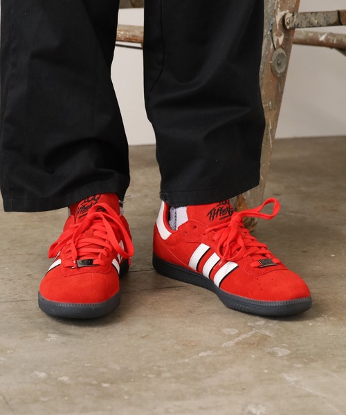 ADIDAS 100シーフスパロスヒルズレースアップスニーカー 100 Thieves × adidas Originals Palos Hills 