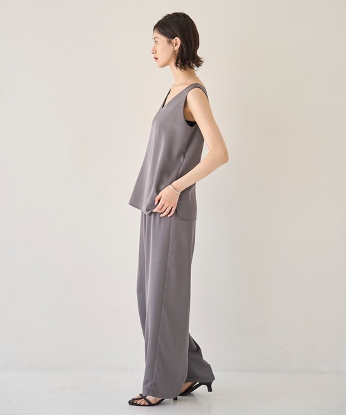 ヴィンテージサテンイージーパンツ（その他パンツ）｜meilmada