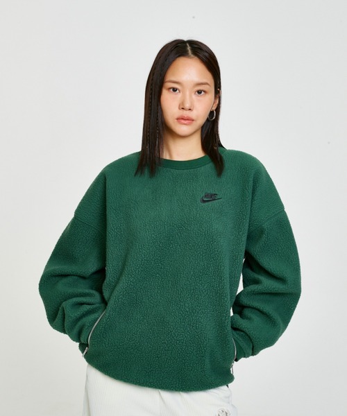 NIKE(ナイキ)の「ナイキ クラブ フリース メンズ ウィンタライズド クルー / Nike Club Fleece Men's Winterized Crew FB8379-323 Fir(その他トップス・メンズ・カモフラージュ・2XL/L/M/S/XL)」の7枚目の写真