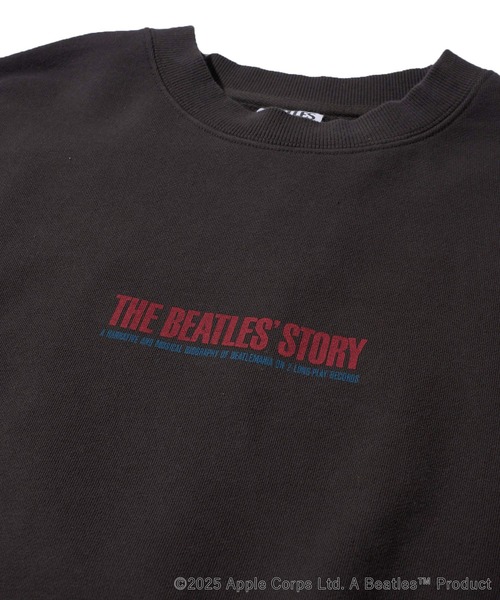 The Beatles（ザビートルズ）の「【THE BEATLES/ザ ビートルズ】ユニオンジャックスウェットプルオーバー（スウェット・レディース・チャコールグレー/アイボリー/ホワイト・MEDIUM/LARGE/X-LARGE）」の10枚目の写真