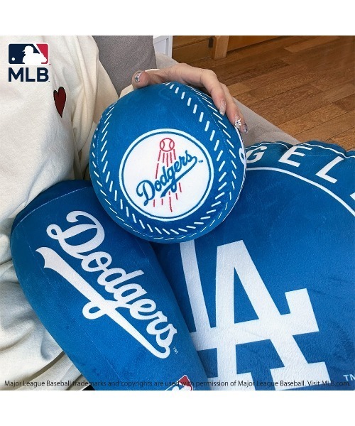 MLB/メジャーリーグベースボール ボールクッション ドジャース