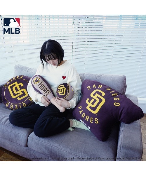 MLB/メジャーリーグベースボール ボールクッション ドジャース