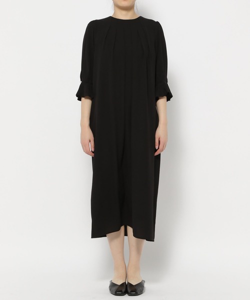 saloon（サルーン）の「SALOON(サルーン)/《セレモニー/オケージョン/結婚式》パール付きワンピース（ワンピース・レディース・ネイビー・FREE）」の8枚目の写真