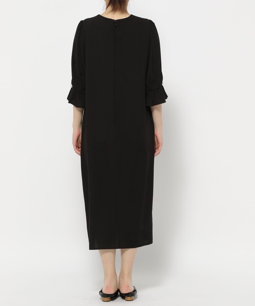 saloon（サルーン）の「SALOON(サルーン)/《セレモニー/オケージョン/結婚式》パール付きワンピース（ワンピース・レディース・ネイビー・FREE）」の10枚目の写真